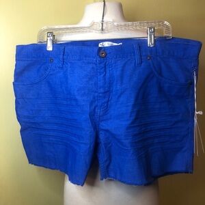 Carve Designs Blue Jean Shorts Casual Style. Thin wale corduroy so soft